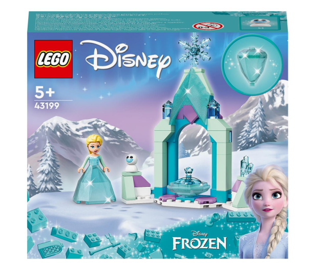 LEGO Disney Princess 43199 Dziedziniec zamku Elzy - 1032200 - zdjęcie
